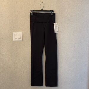 Lululemon Groove Pant Straight black size 8 NWT